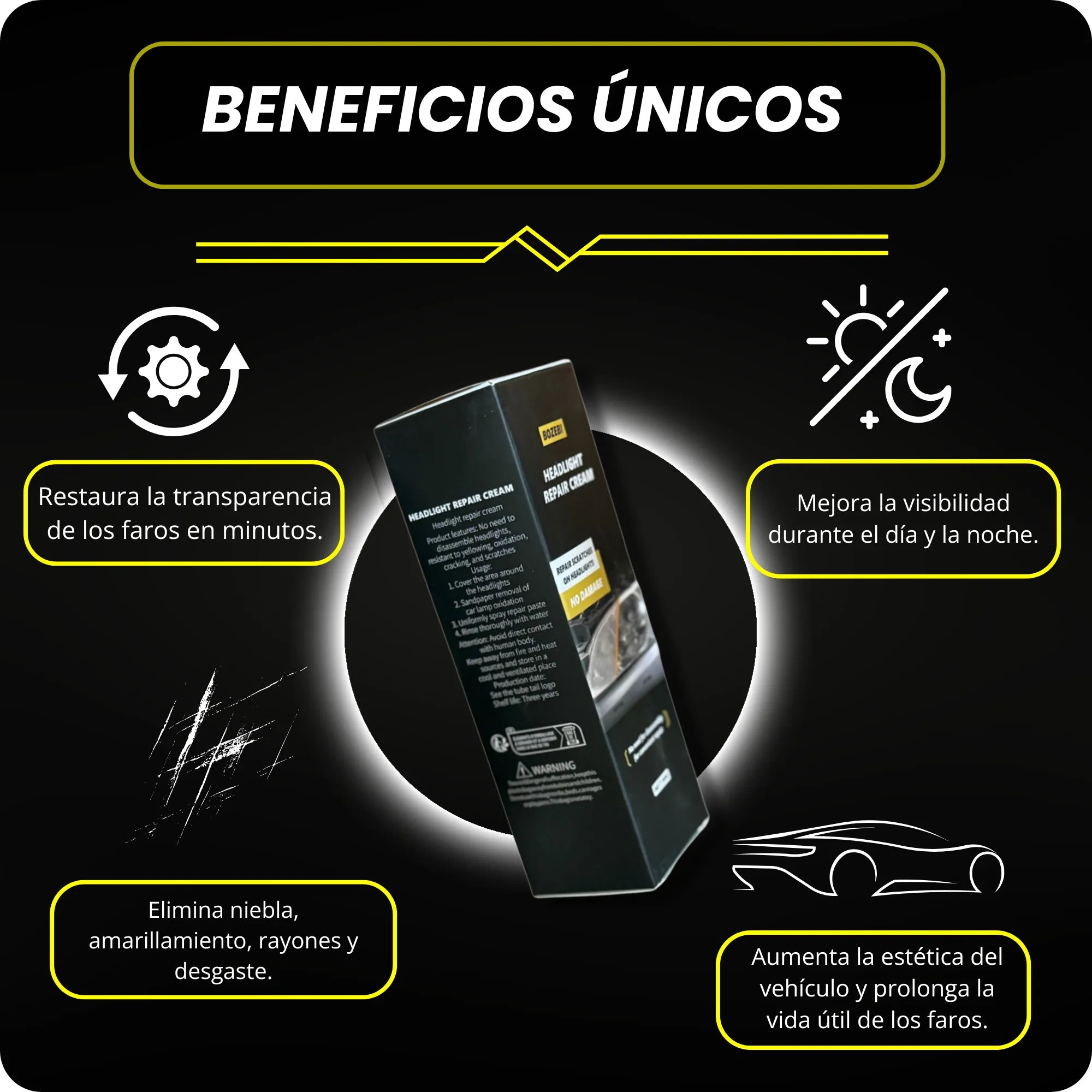 Restaurador de Faros Sonax