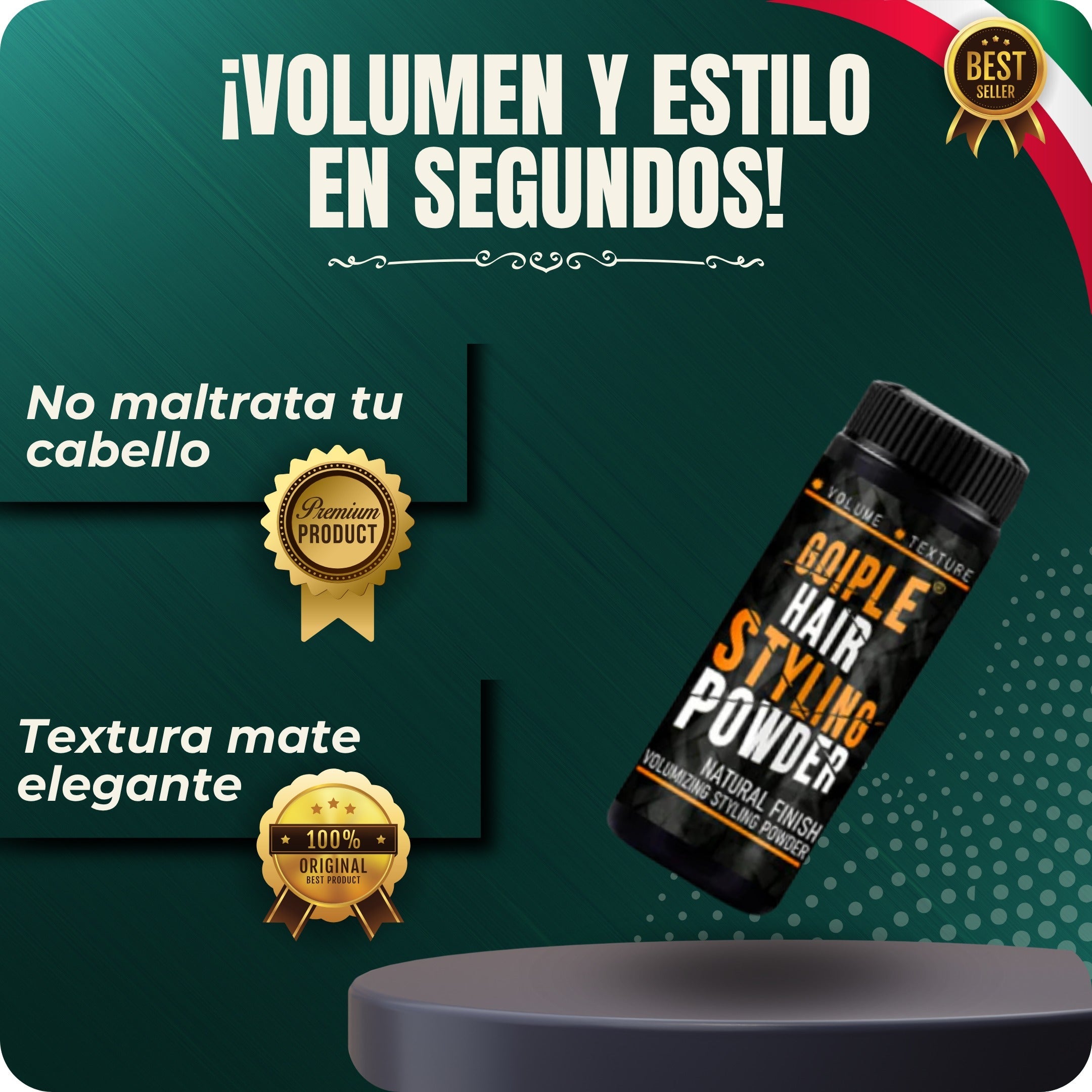 POLVO PARA PEINAR TEXTURIZADOR - ESTILO INSTANTANEO