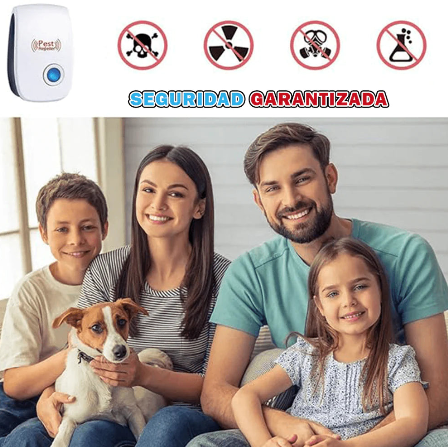 Repelente Ultrasónico de Insectos y Roedores PestReject